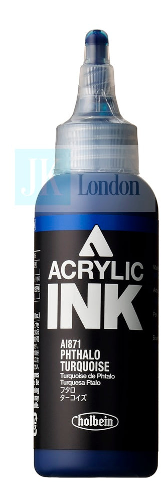 Holbein Acrylic Ink - Super Opaque Black 100ml