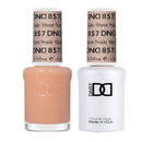 DND Gel Duo - Sheer Nude (857)