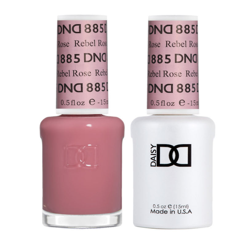 DND Gel Duo - Rebel Rose (885)