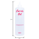 Empty Plastic Bottle Printed - Cuticle Oil 500ml