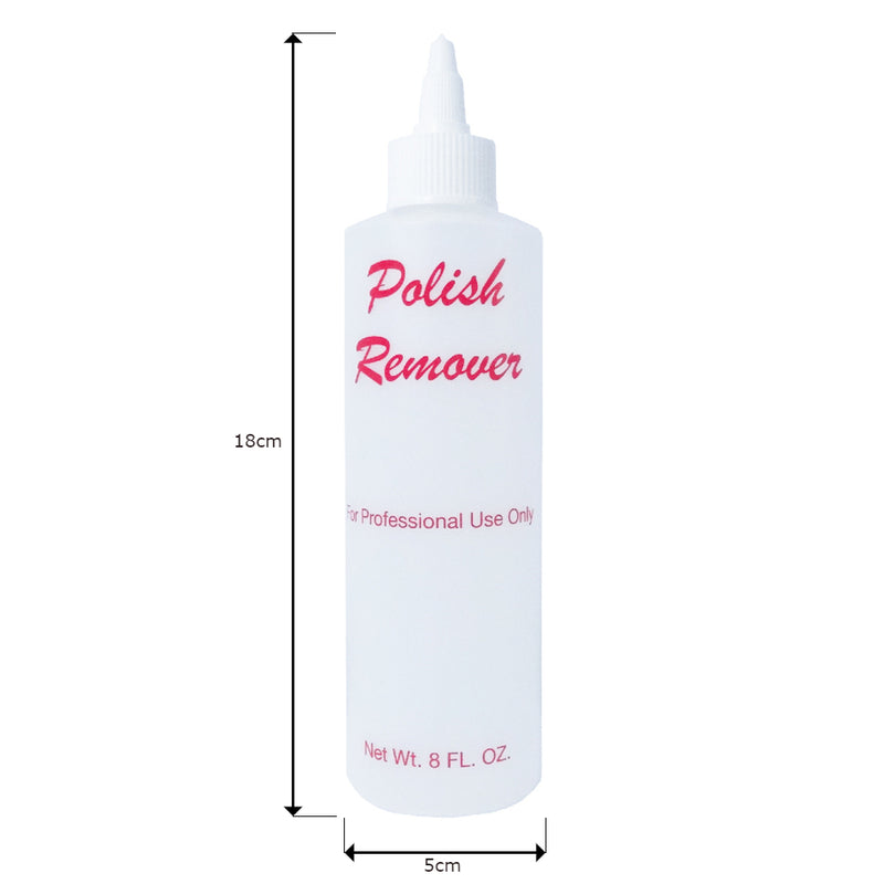 Empty Plastic Bottle Printed - Polish Remover 250ml