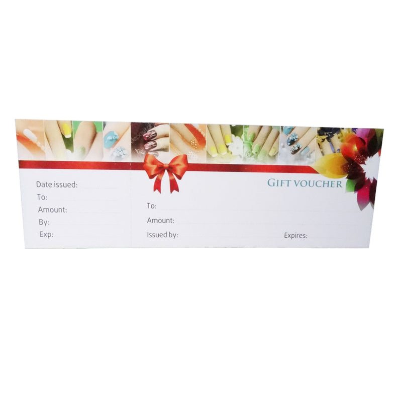 Gift Voucher (50pcs) Pack