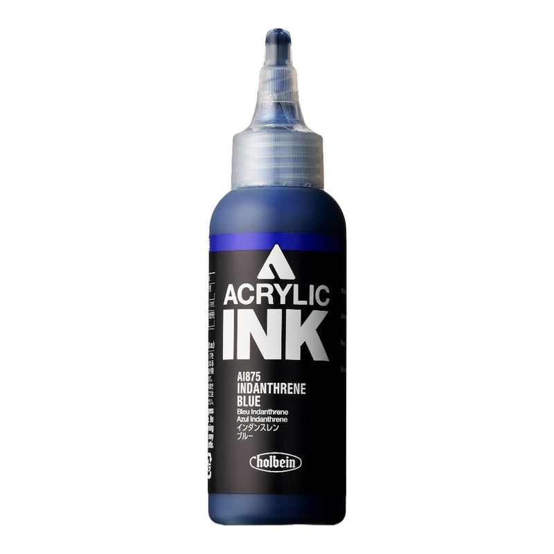 Holbein Acrylic Ink - Indanthrene Blue 100ml