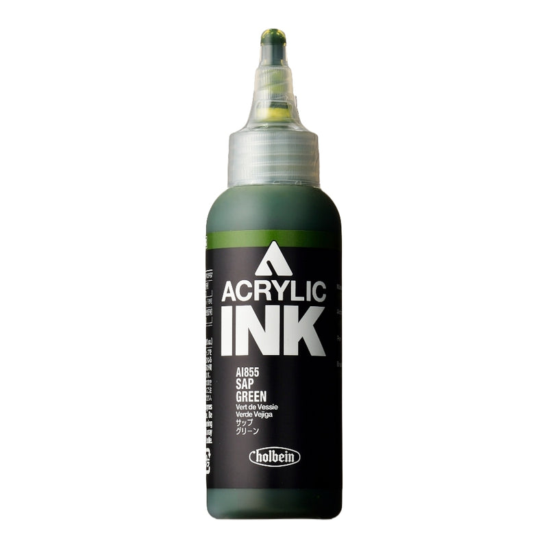 Holbein Acrylic Ink - Sap Green 100ml