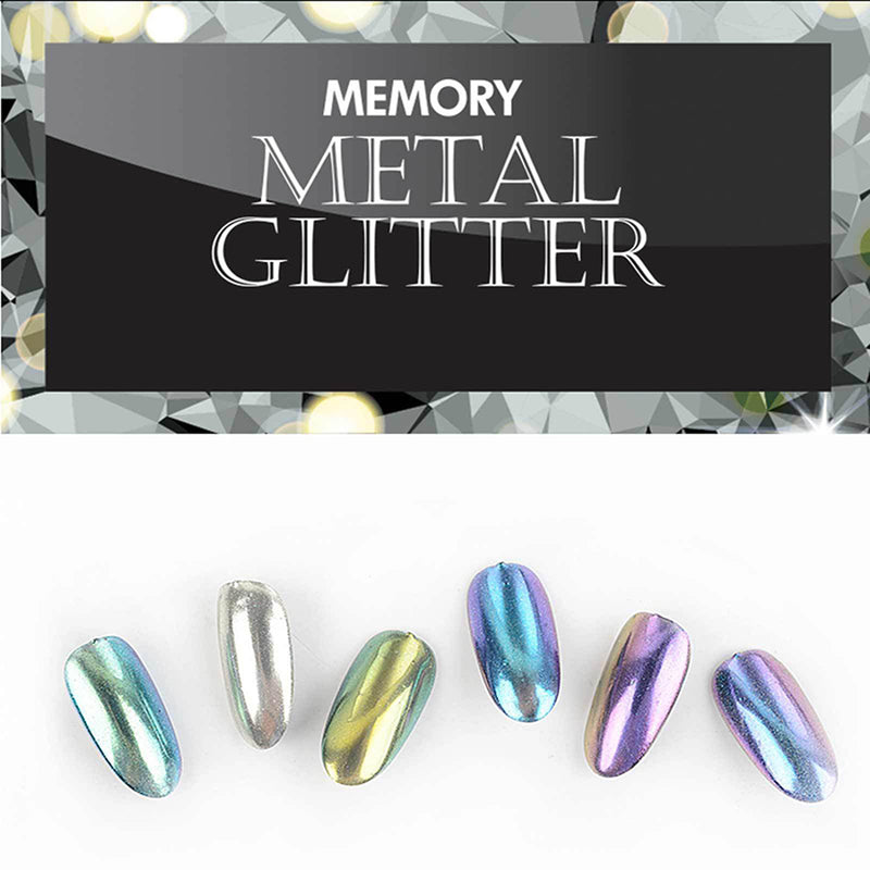 Metal Glitter Chrome Powder Set