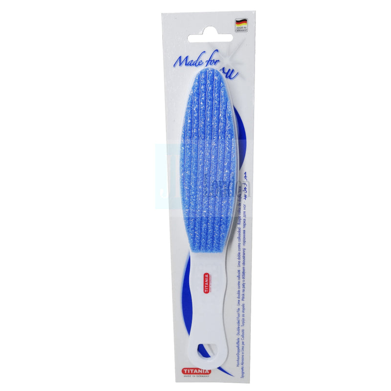 Titania Foot File - Flat Brush - Multi Colour