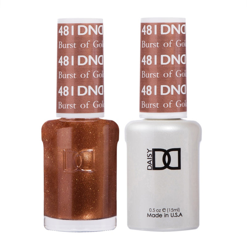 DND Gel Duo - Burst of Gold (481)