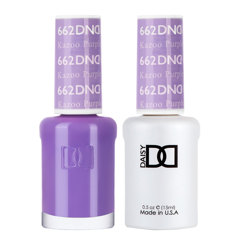 DND Gel Duo - Kazoo Purple (662)