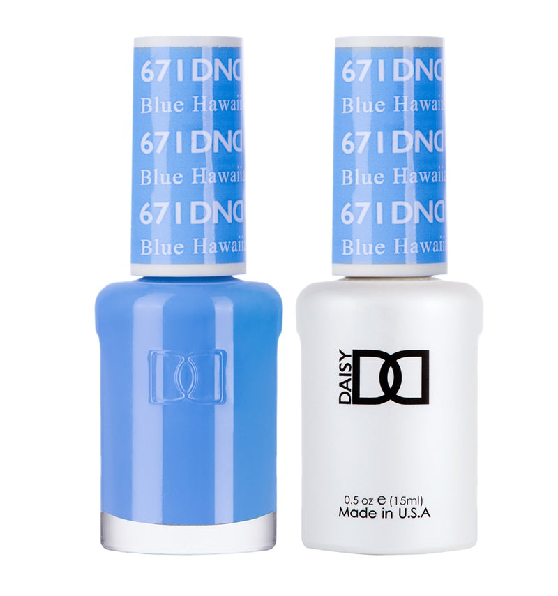 DND Gel Duo - Blue Hawaiian (671)